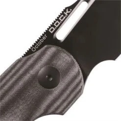 Kizer 3569A1 October Linerlock Knife Blk Micarta -Kizer Knife Shop 158472