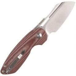 Kizer 3569A2 October Linerlock Knife Red Micarta -Kizer Knife Shop 158479
