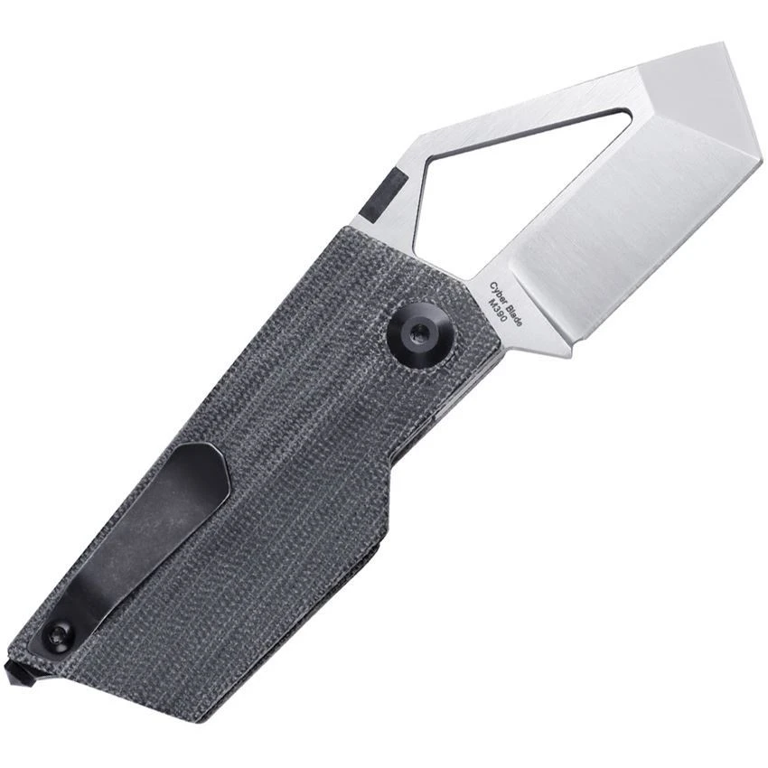 Kizer 2563A3 CyberBlade Linerlock Micarta 5 Kizer 2563A3 CyberBlade Linerlock Micarta - Image 3