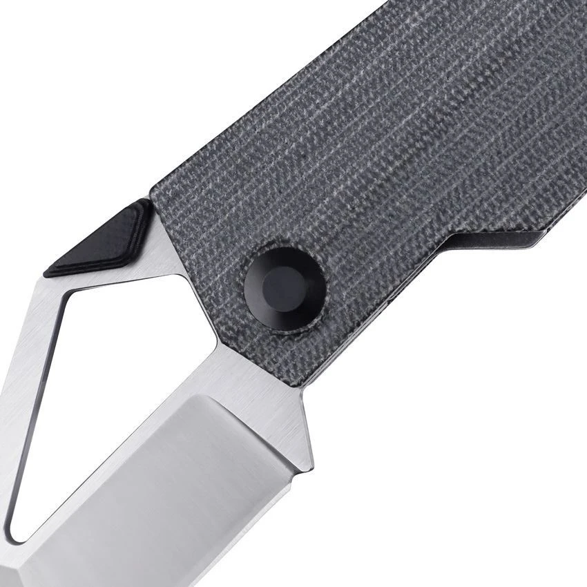 Kizer 2563A3 CyberBlade Linerlock Micarta 6 Kizer 2563A3 CyberBlade Linerlock Micarta - Image 4