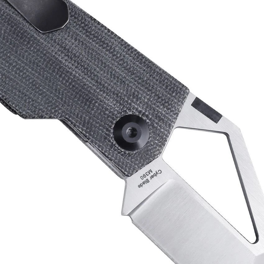 Kizer 2563A3 CyberBlade Linerlock Micarta 7 Kizer 2563A3 CyberBlade Linerlock Micarta - Image 5