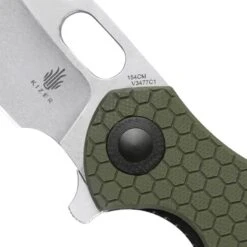 Kizer 3477C1 Mini Roach Linerlock OD -Kizer Knife Shop 168867