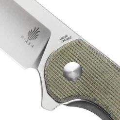 Kizer 3613C2 Cozy Linerlock Green -Kizer Knife Shop 170579