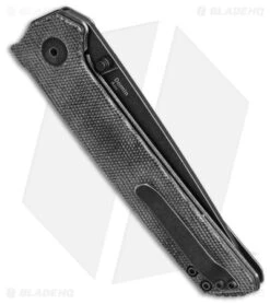 Kizer Vanguard Domin Liner Lock Knife Black Micarta (3.5" Black) V4516N5 -Kizer Knife Shop BHQ 137352 td side