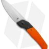 Kizer Arsenyan In-Yan Liner Lock Knife Orange G-10 (3.9" Satin) V4573N2 -Kizer Knife Shop Kizer Arsenyan In Yan LL Orange Black G 10 Satin BHQ 121135 jr