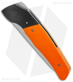 Kizer Knife Shop -Kizer Knife Shop Kizer Arsenyan In Yan LL Orange Black G 10 Satin BHQ 121135 jr spine