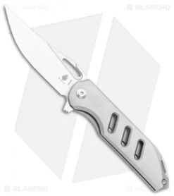 Kizer Assassin Frame Lock Flipper Knife Titanium (3.15" Satin) Ki3549