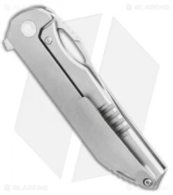 Kizer Assassin Frame Lock Flipper Knife Titanium (3.15" Satin) Ki3549 -Kizer Knife Shop Kizer Assassin Frame Lock Flipper Knife Titanium 3.15in Satin Ki3549 BHQ 106833 LS Side