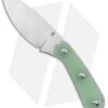 Kizer Azo Baby Fixed Blade Knife Natural G-10 (3.5" Satin) 1044C2 -Kizer Knife Shop Kizer Azo Baby Fixed Blade Jade G 10 Satin BHQ 121111 jr