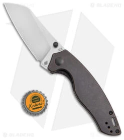 Kizer Azo Towser K Liner Lock Knife Copper (3.5" Satin) V4593C3 -Kizer Knife Shop Kizer Azo Towser K LL Copper Satin BHQ 156493 jr bottlecap