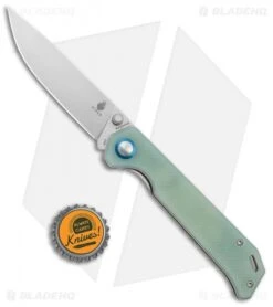 Kizer Azo Vanguard Series Begleiter Knife Natural G-10 (3.5" Stonewash 20CV) -Kizer Knife Shop Kizer Azo Vanguard Series Begleiter Natural G 10 SW V4458EF BHQ 118474 jr bottlecap