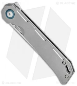 Kizer Begleiter Frame Lock Flipper Knife Titanium (3.5" Tanto) Ki4458T1 -Kizer Knife Shop Kizer Begleiter FL Ti Tanto Ki4458T1 BHQ 93974 jr spine