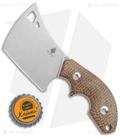 Kizer Butcher Fixed Blade Knife Micarta (2.42" Stonewash) 1039C2 -Kizer Knife Shop Kizer Butcher Micarta SW 1039 BHQ 106942 jr bottlecap