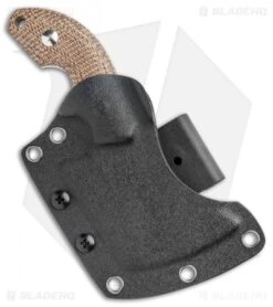 Kizer Butcher Fixed Blade Knife Micarta (2.42" Stonewash) 1039C2 -Kizer Knife Shop Kizer Butcher Micarta SW 1039 BHQ 106942 jr sheath