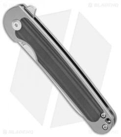 Kizer Clutch Frame Lock Knife Carbon Fiber (3.39" Satin) Ki4556A2 -Kizer Knife Shop Kizer Clutch FL CF Satin Ki4556A2 BHQ 107573 jr spine