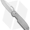 Kizer Cormorant Button Lock Knife Titanium (3.15" Satin 20CV) Ki4562A4