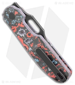 Kizer Cormorant Plunge Lock Knife Blue/Black FatCarbon (3.15" Black ELMAX) 9 Kizer Cormorant Plunge Lock Knife Blue/Black FatCarbon (3.15" Black ELMAX) -Kizer Knife Shop Kizer Cormorant Plunge Lock Blue Red White Fat Carbon Black SW BHQ 175936 jr side