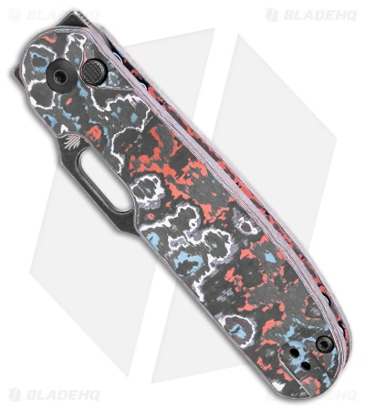 Kizer Cormorant Plunge Lock Knife Blue/Black FatCarbon (3.15" Black ELMAX) 4 Kizer Cormorant Plunge Lock Knife Blue/Black FatCarbon (3.15" Black ELMAX) - Image 2