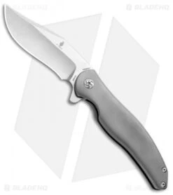 Kizer Cucchiara Compadre Frame Lock Knife Titanium (4.125" Satin) Ki5465A1
