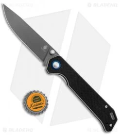 Kizer Azo Vanguard Series Begleiter Knife Black G-10 (3.5" Gray) -Kizer Knife Shop Kizer Cutlery Begleiter G 10 Gray V4458N1 BHQ 125561 jr bottlecap
