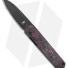 Kizer Lundquist Feist XL Front Flipper Knife Purple Fat Carbon (3.3" Stonewash) -Kizer Knife Shop Kizer Cutlery Fiest XL Fat Carbon Purple Black SW BHQ 178289 jr