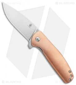 Kizer Vanguard Laconico Gemini Flipper Copper (3.1" Stonewash) V3471E1