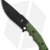 Kizer Cutlery Salient Fixed Blade Knife Green G-10 (6.25" Black) E613 -Kizer Knife Shop Kizer Cutlery Salient E613 1023A2 BHQ 76868 jr