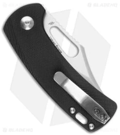 Kizer Cutlery Urban Bowie Clip Point Liner Lock Knife Black G-10 (2.4" Satin) -Kizer Knife Shop Kizer Cutlery Urban Bowie Black G 10 BHQ 140700 jr side