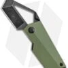 Kizer Cyber Blade Liner Lock Knife Green G-10 (2.1" Black) V2563