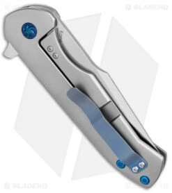 Kizer Degnan Kane Flipper Frame Lock Knife Titanium (3.75" Satin) Ki5467 -Kizer Knife Shop Kizer Degnan Kane Flipper FL Ti Satin KI5467 BHQ 32462 jr side