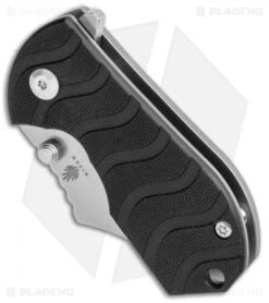 Kizer Flip Shank Frame Lock Knife Black G-10 (2" Stonewash) Ki2521A1 -Kizer Knife Shop Kizer Flip Shank FL Black G 10 SW Ki2521A1 BHQ 111261 jr spine