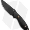 Kizer Garza Sequoia Fixed Blade Knife Black G-10 (3.78" Black) 1022A1