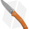 Kizer Hennicke Sealion Fixed Blade Orange G-10 (3.6" Gray) Ki1027A2