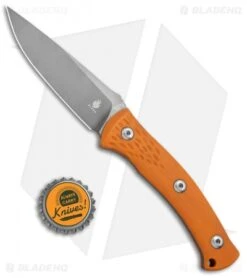 Kizer Hennicke Sealion Fixed Blade Orange G-10 (3.6" Gray) Ki1027A2 -Kizer Knife Shop Kizer Hennicke Sealion Orange G 10 Gray Ki1027A2 BHQ 71478 jr bottlecap