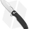 Kizer Hic-cup Button Lock Knife Black Micarta (3.15" Satin) V3606C2