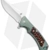Kizer I.F.T. Frame Lock Knife Titanium (3.1" Stonewash) Ki3452 -Kizer Knife Shop Kizer I.F.T. Ti SW Ki3452 BHQ 34574 jr 2
