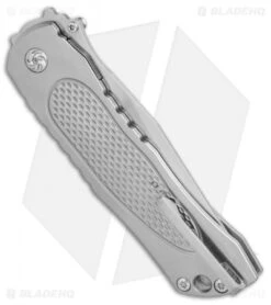 Kizer Jernigan Wakulla Clip Point Frame Lock Knife Ti (3..5" Satin) Ki4497A2 -Kizer Knife Shop Kizer Jernigan Wakulla clip point ti satin Ki4497A2 BHQ 52404 er side