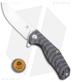 Kizer Kesmec Frame Lock Knife Flamed Titanium (3.5" Satin) Ki4461A1 -Kizer Knife Shop Kizer Kesmec Frame Lock Knife Flamed Titanium Satin Ki4461A1 BHQ 50164 kp cap