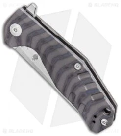 Kizer Kesmec Frame Lock Knife Flamed Titanium (3.5" Satin) Ki4461A1 -Kizer Knife Shop Kizer Kesmec Frame Lock Knife Flamed Titanium Satin Ki4461A1 BHQ 50164 kp jr spine