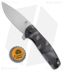 Kizer Laconico Gemini Liner Lock Knife Raffir (3.1" Stonewash S35VN) -Kizer Knife Shop Kizer Laconico Gemini FL Raffir BHQ 174675 jr bottlecap