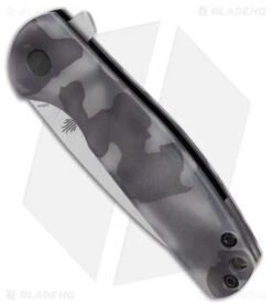 Kizer Laconico Gemini Liner Lock Knife Raffir (3.1" Stonewash S35VN) -Kizer Knife Shop Kizer Laconico Gemini FL Raffir BHQ 174675 jr spine