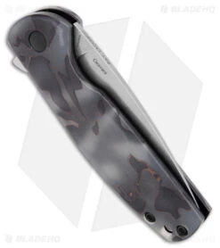 Kizer Laconico Gemini Frame Lock Knife Raffir Left Hand (3.1" Stonewash S35VN) -Kizer Knife Shop Kizer Laconico Gemini FL Raffir Left Hand BHQ 174677 jr side