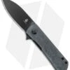 Kizer Laconico Yorkie Liner Lock Knife Black Micarta (2.5" Black M390)