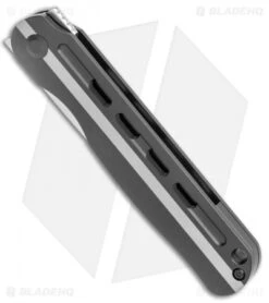 Kizer LÃ¤tt Vind Frame Lock Knife Black Titanium (3.5" Satin) KI4567 -Kizer Knife Shop Kizer Latt Vind FL Black Ti Satin BHQ 121118 jr spine