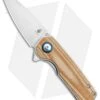 Kizer Lieb Liner Lock Knife Smooth Brown Micarta (2.32" Stonewash) V2541N4 -Kizer Knife Shop Kizer Lieb LL Smooth Brown Micarta SW V2541N4 BHQ 117056 jr
