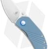 Kizer Lundquist Contrail Liner Lock Knife Blue G-10 (2" Satin) V2540C3 -Kizer Knife Shop Kizer Lindquist Contrail Liner Lock Knife Blue G 10 2.125in Satin V2540C3 BHQ 107557 LS