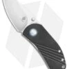 Kizer Lundquist Contrail Liner Lock Knife Black G-10 (2" Satin) V2540C1 -Kizer Knife Shop Kizer Lundquist Contrail Liner Lock Knife Black G 10 2.125in Satin V2540C1 BHQ 111265 LS
