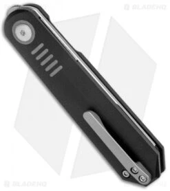 Kizer Lundquist De L'Orme Liner Lock Knife Black G-10 (2.9" SW) KI3570A1 -Kizer Knife Shop Kizer Lundquist De LOrme LL Black G 10 SW Ki3570A1 BHQ 121131 jr side