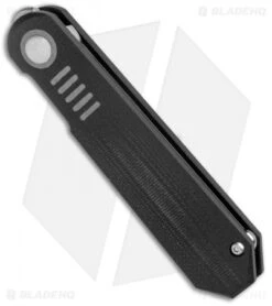 Kizer Lundquist De L'Orme Liner Lock Knife Black G-10 (2.9" SW) KI3570A1 -Kizer Knife Shop Kizer Lundquist De LOrme LL Black G 10 SW Ki3570A1 BHQ 121131 jr spine