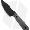 Kizer Maverick Customs Harpoon Fixed Blade Knife Black Micarta (3.75" Black) 10V